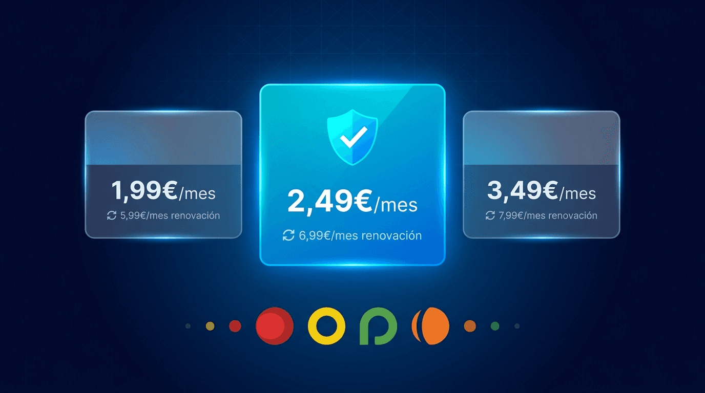 Mejor hosting barato España 2026: precio real de renovación incluido
