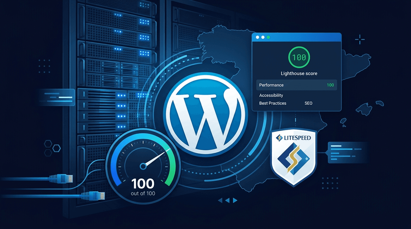 Mejor hosting WordPress 2026: comparativa con datos de velocidad reales