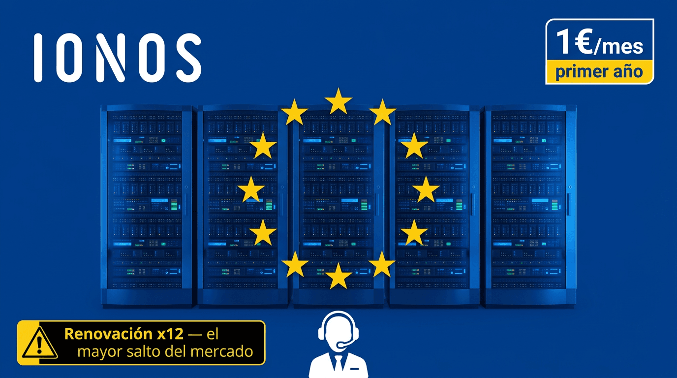 Opiniones IONOS (2026): análisis real del gigante europeo